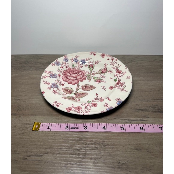 Johnson Brothers Rose Chintz Vintage Bread & Butter Plates Set of 4 - Picture 5 of 5